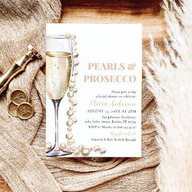 Elegant Gold Pearls and Prosecco