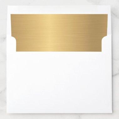 Elegant Gold Sheen Shimmer Envelope Liner