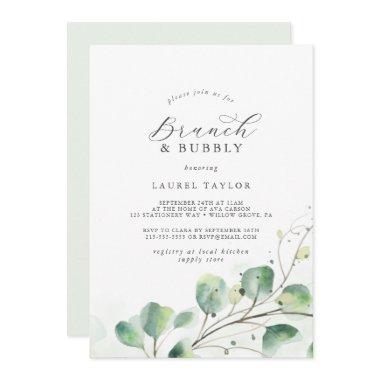 Elegant Greenery Brunch and Bubbly