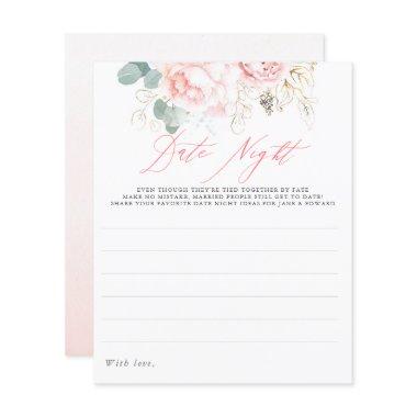 Elegant Greenery Pink Floral Date Night Ideas