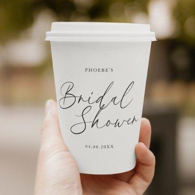 Elegant Handwritten Script  Paper Cups