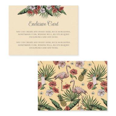 Elegant Hawaiian Floral Yellow  Enclosure