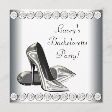 Elegant High Heels Bachelorette Party Invitations