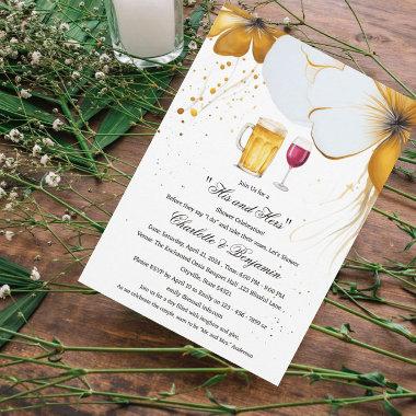 Elegant His and Hers Couple Shower