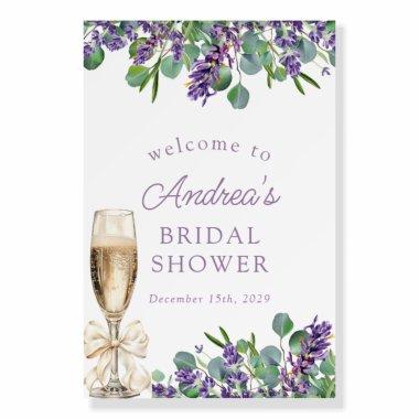 Elegant Lavender Eucalyptus  Foam Board