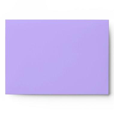 Elegant Lavender Invitations Envelope