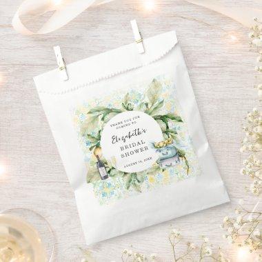 Elegant Lemon Grove | Bridal Shower Favor Bag