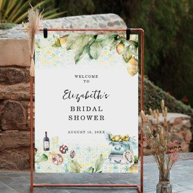 Elegant Lemon Grove | Bridal Shower Welcome Foam Board