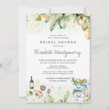 Elegant Lemon Grove Picnic Bridal Shower