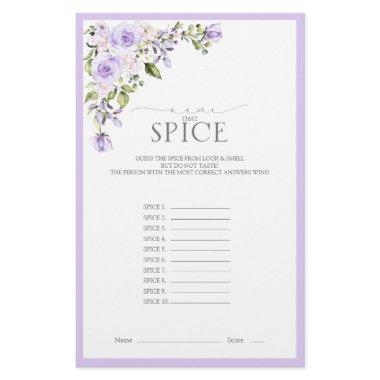 Elegant Lilac Lavender Floral  Game