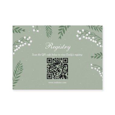 Elegant Lily of the Valley  Registry Enclosure