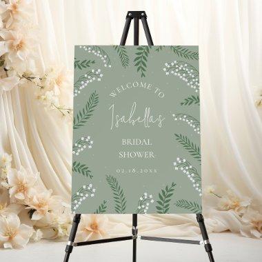 Elegant Lily of the Valley  Welcome Foam Board