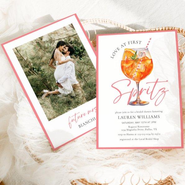 Elegant Love at First Spritz Photo