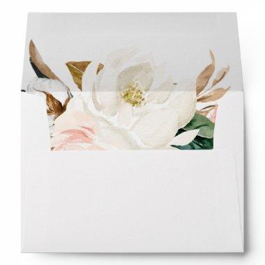 Elegant Magnolia Wedding Invitations Envelope