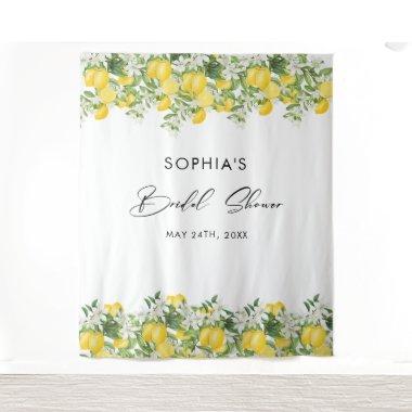 Elegant Main Squeeze Bridal Shower Photo Backdrop