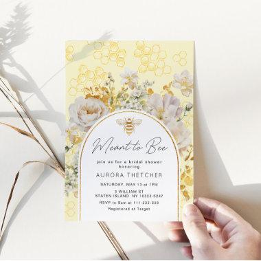 Elegant meant to bee bridal shower Invitations