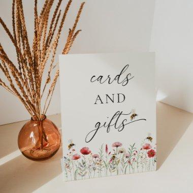 Elegant Meant To Bee Wildflower  and Gifts Pedestal Sign