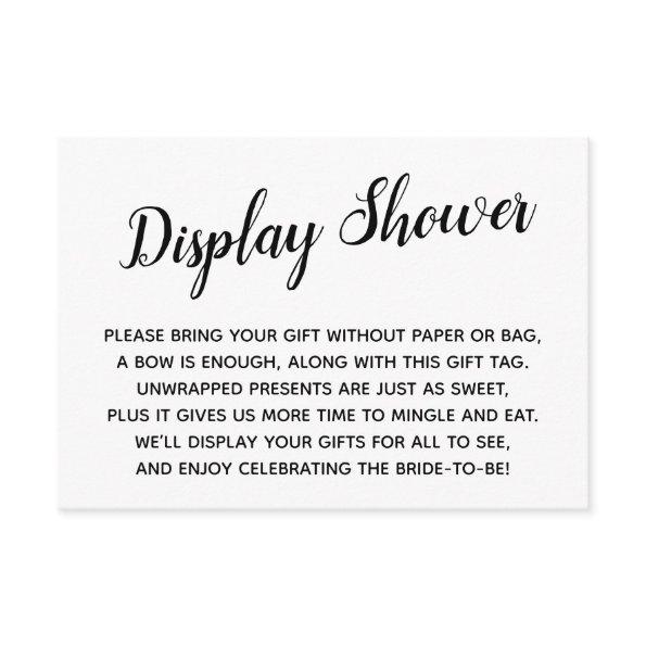 Elegant, Minimal No Wrap  Gift