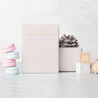 Elegant Minimalist Light Cream Beige Solid Color Wrapping Paper