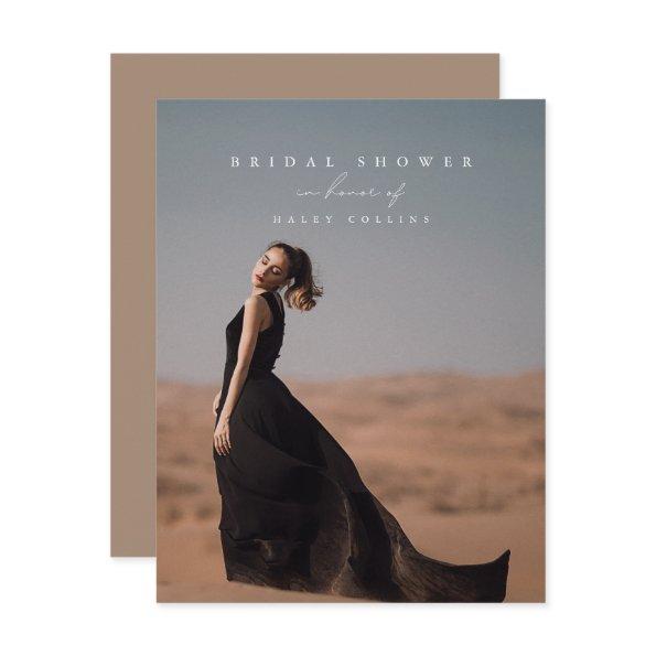 Elegant Minimalist Script Photo Chic