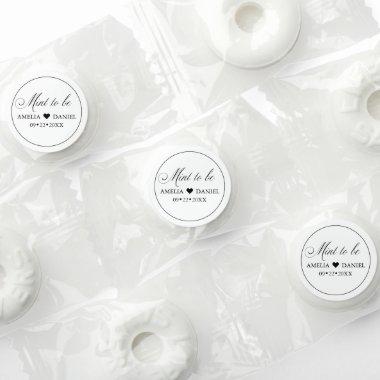 Elegant Mint To Be Wedding Minimalist Simple Life Saver® Mints