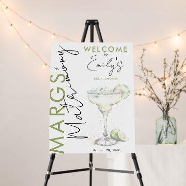 Elegant Modern Margs and Matrimony  Foam Board