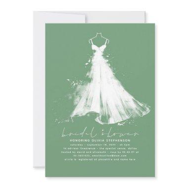 Elegant Modern Minimalist Sage Green