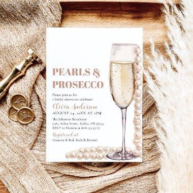 Elegant Modern Pearls and Prosecco
