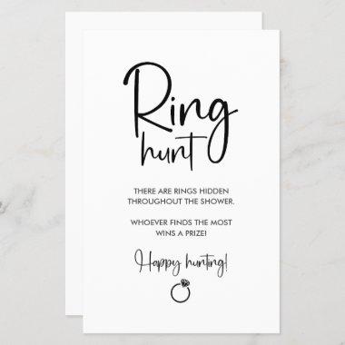 Elegant Modern Script | Ring Hunt Game Sing