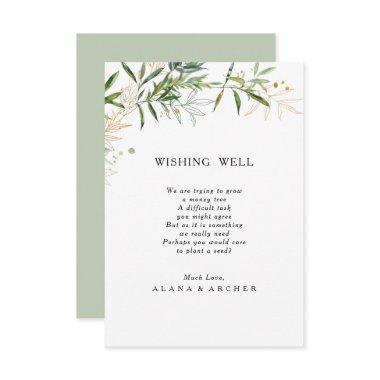 Elegant Olive Greenery Wedding Wishing Well
