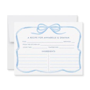 Elegant Pale Blue Bow  Recipe