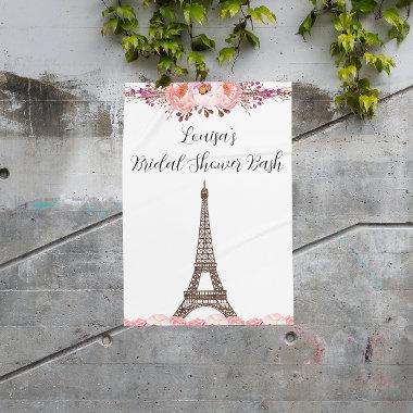 Elegant Parisian Party Sign