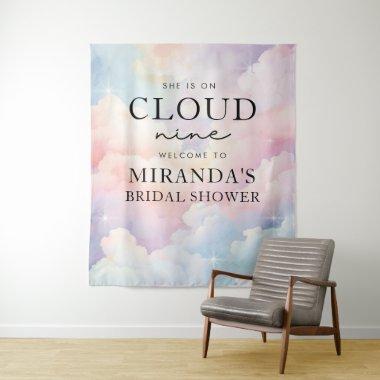 Elegant Pastel She's On Cloud Nine  Tapestry