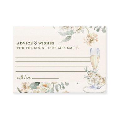 Elegant pearls and prosecco  Advice Enclosure