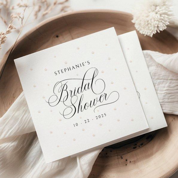 Elegant Pearls  Napkins
