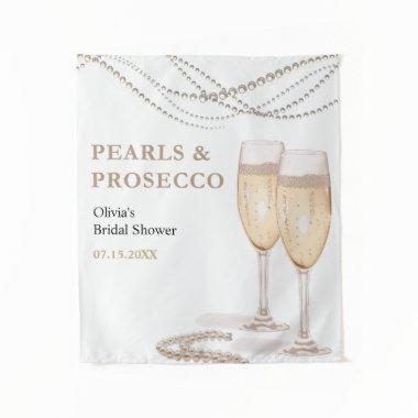 Elegant Pearls & Prosecco  Backdrop