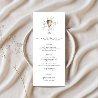 Elegant Pearls & Prosecco  Menu