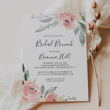 Elegant Pink Blush Bridal Brunch