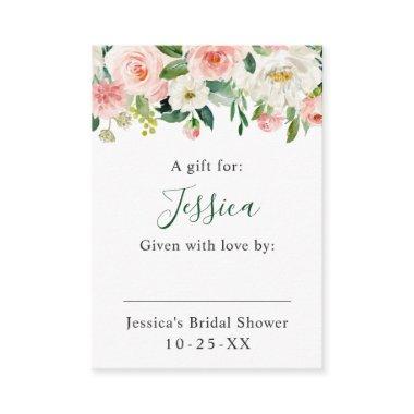 Elegant Pink Blush Flowers Display  Enclosure