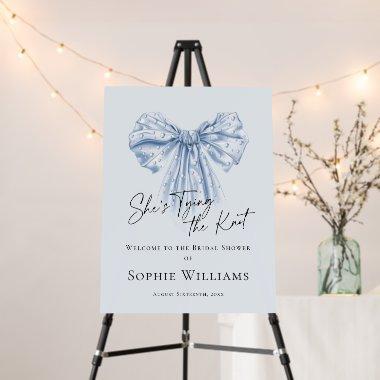 Elegant Pink Blush Hand Drawn Bow  Foam Board