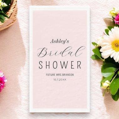 Elegant Pink  Paper Guest Towels