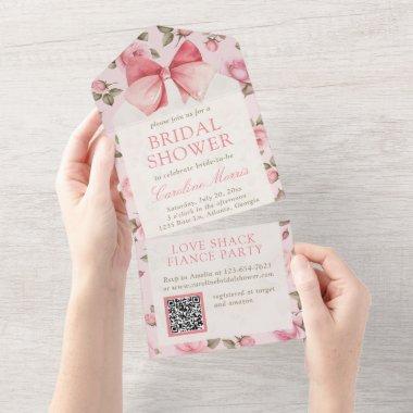 Elegant Pink Rose  Party All In One