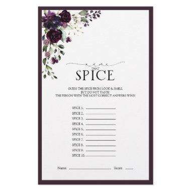 Elegant Plum Purple Floral  Game