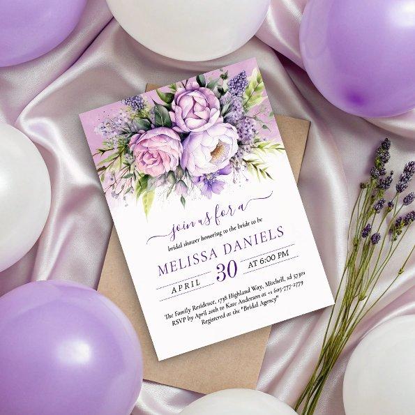 Elegant Purple & Pink Garden Flowers