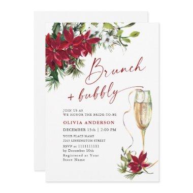 Elegant Red Poinsettia Christmas