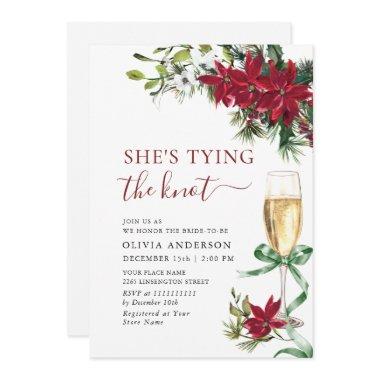 Elegant Red Poinsettia Christmas