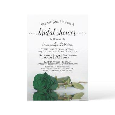 Elegant Romantic Emerald Green Rose