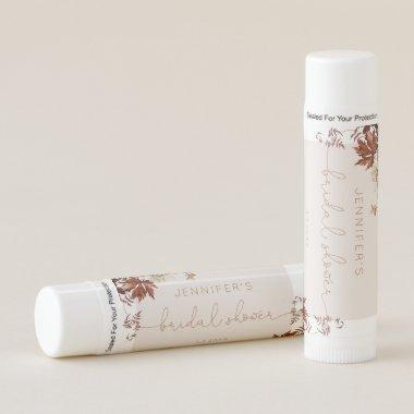 Elegant rustic fall  favors lip balm