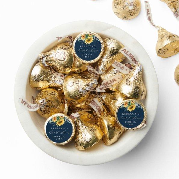 Elegant Rustic Sunflower  Hershey®'s Kisses®
