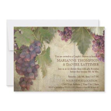 Elegant Rustic Vineyard Winery Fall Couples Shower